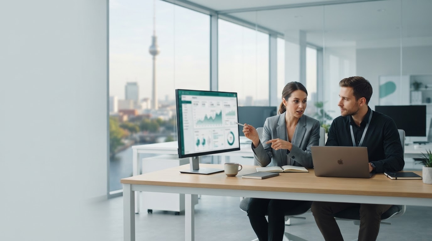 Deutsche AI Analyseoberfläche zur datenbasierten Anlageunterstützung